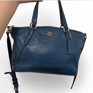 2017 Coach Mini Kelsey Blue Hand bag